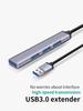 Расширения мини-USB-концентратора, 4-портовый USB-концентратор 3.0, концентратор 2.0, USB-адаптер, станция, ультратонкий портативный концентратор данных, USB-разветвитель