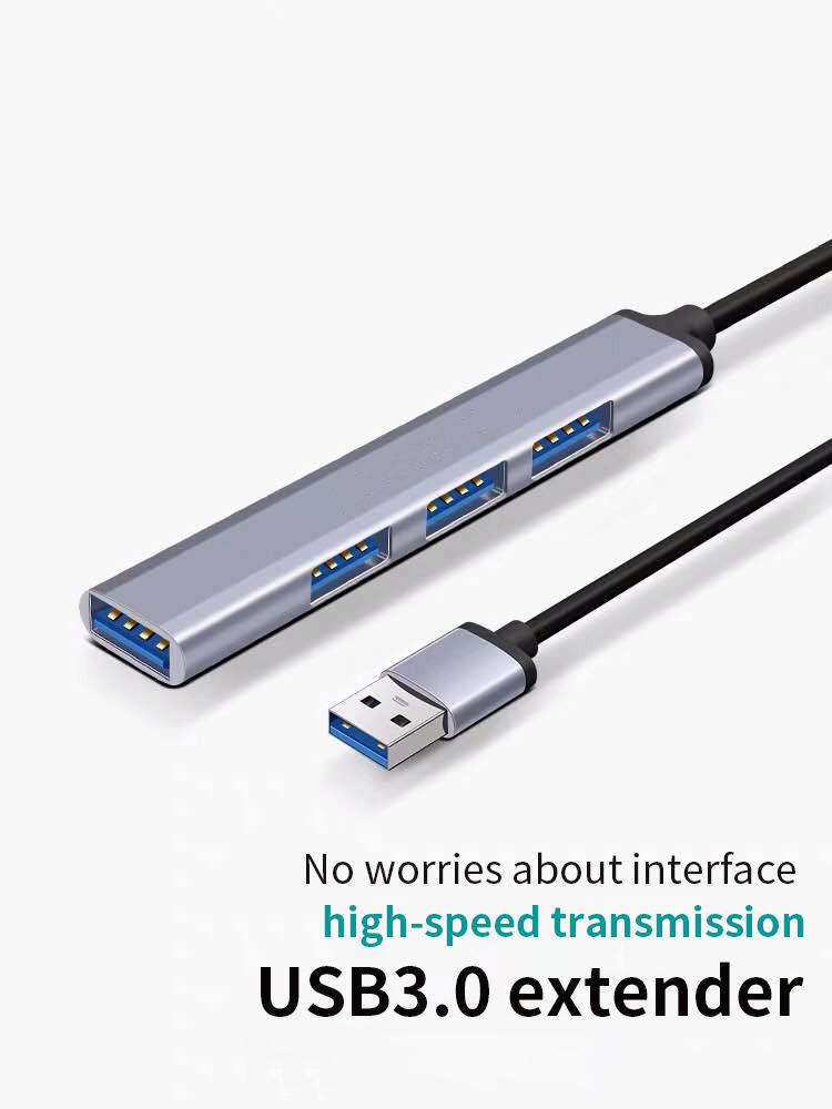 Расширения мини-USB-концентратора, 4-портовый USB-концентратор 3.0, концентратор 2.0, USB-адаптер, станция, ультратонкий портативный концентратор данных, USB-разветвитель