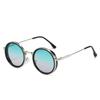 Vintage Round Sunglasses Men Fashion Metal Multicolor Women Shades Retro Trendy Brand Luxury Design Sun Glasses Uv400