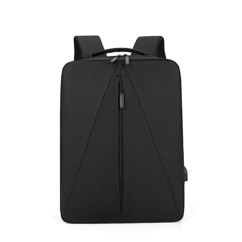 Новый унисекс однотонный водонепроницаемый и дышащий деловой модный повседневный универсальный рюкзак для повседневного использования
