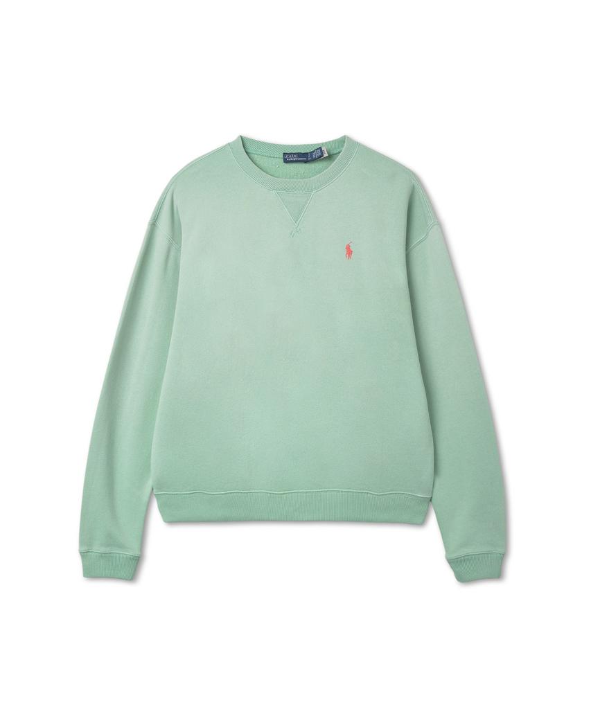 POLO RALPH LAUREN W Fleece Crewneck Pullover - Green