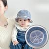 Baby Hat Spring and Autumn Girls Thin Fisherman Hat Baby Small Month Year Cute Super Cute Sunscreen Basin Hat Summer