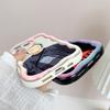 Cute Cartoon Pattern Cream Texture Casing Wavy Edge Soft Silicone Cover Phone Case for OPPO Reno Realme