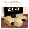 German Maple Monitor & Laptop Riser with Desk Organizer