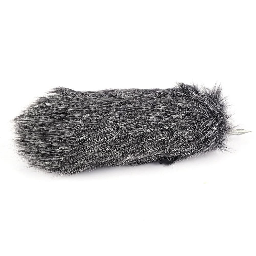Outdoor Dusty MIC Microphone Artificial Fur Cover Windscreen Windshield Muff For Rode GO