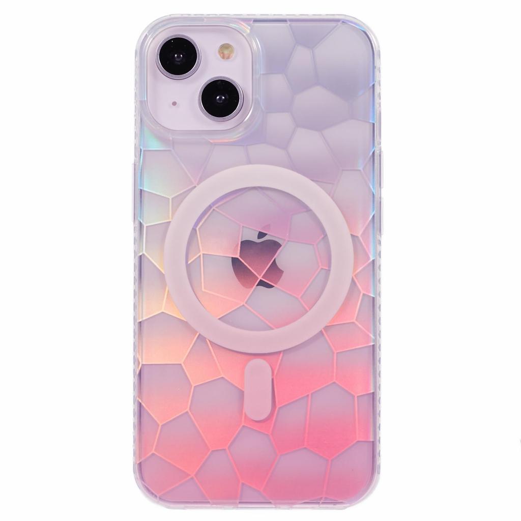 MP Series For iPhone 15 Case Gradient TPU+Acrylic Back Phone Cover Compatible with MagSafe