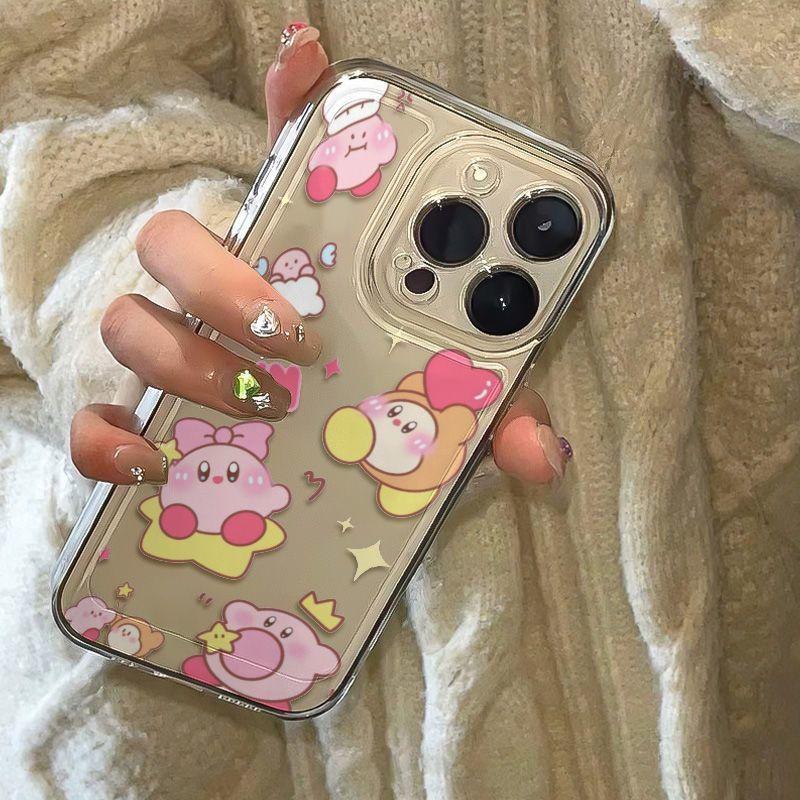 Star Kirby Phone Case for Apple iPhone 17 Pro Max / 16 / 14