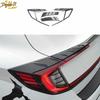 Для Hyundai Sonata - Отделка-накладка на задний фонарь из АБС-пластика с карбоновым покрытием