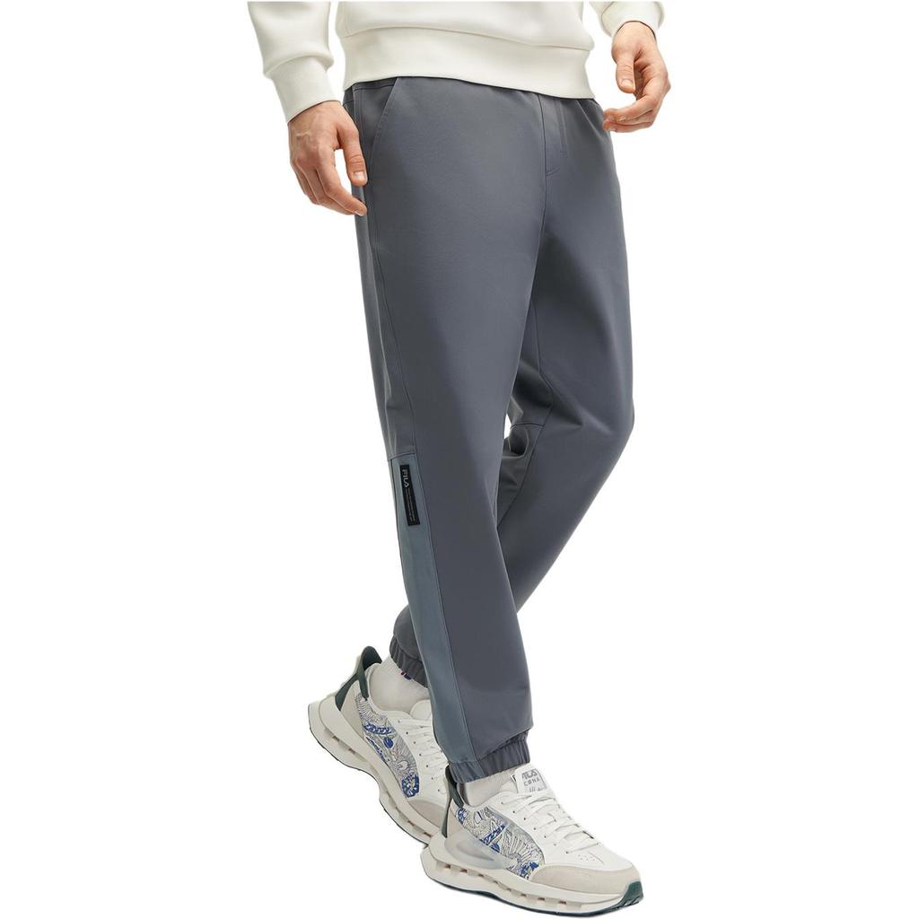 Fila X V&A LIANMINGKUAN Повседневные брюки мужские Фантомная ночь Серый F11M418801F-DY