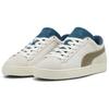 Puma Suede Play Loud - Warm White Unisex Sneakers Cream Cold-Green 398190-02