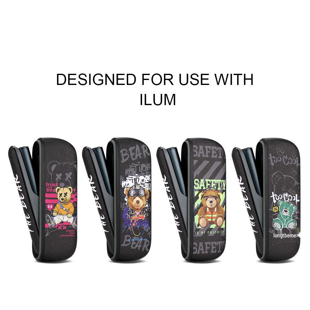 Кожаный чехол для IQO ILUM PRIME ONE - Вмещает 20 стиков SMARTCORE