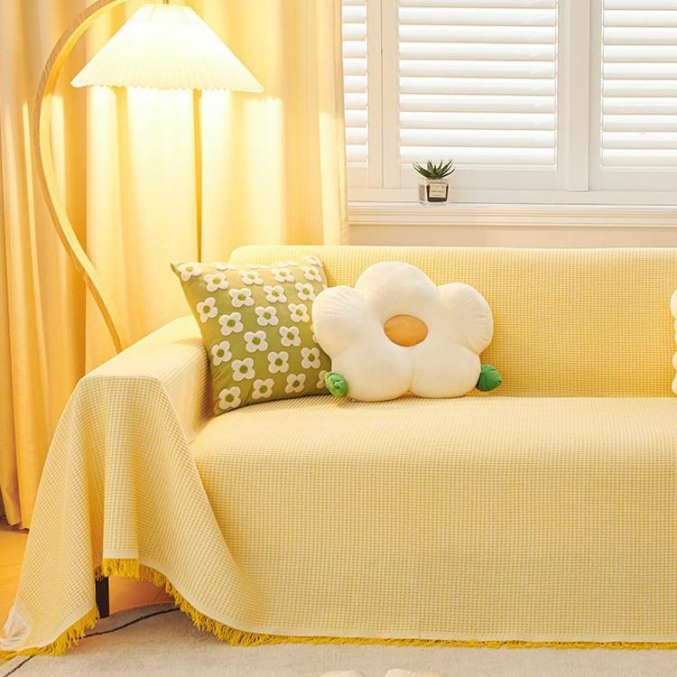 Универсальная подушка для дивана на все сезоны, нескользящее покрывало-полотенце, простое полотенце для всего дивана, чехол-покрывало с полной защитой, ткань-покрывало