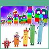 Numberblocks Красочные Строительные Блоки Милые Трансформируемые Фигурки Для Детских Игр