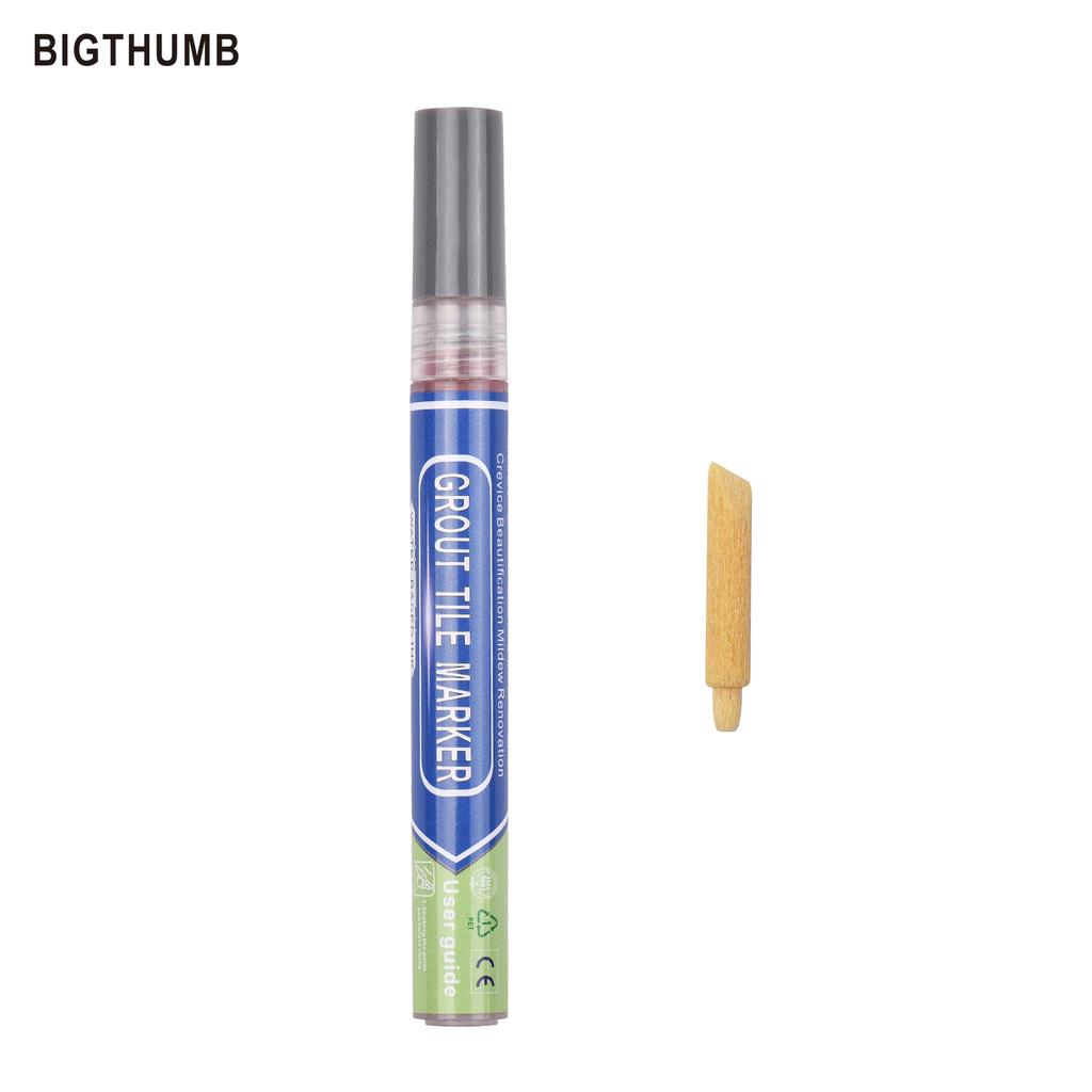 Ручка для затирки BIGTHUMB, ручка для затирки плитки на водной основе, маркер для ремонта, линия зазора в плитке, покрытие с