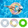 Cute Inflatable Swim Circle Thickened PVC Beach Pool Toys Creative Summer Swimming Ring