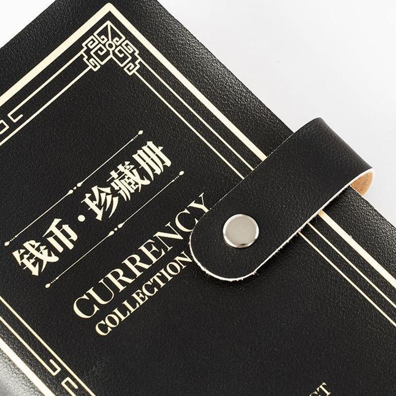 50pcs Large Capacity Banknote Collection Book For Collecting Paper Money