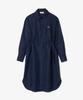 LACOSTE Женское платье-рубашка с длинным рукавом из смесовой льняной ткани Ef8271-56G 166
