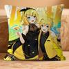 KagamineS Аниме Рин ЛенS Наволочка Дюймы Фермерский Декор Домашние Наволочки для Диванных Подушек Для Украшений
