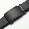 Men's Belt Trendy Versatile Leather Automatic Buckle Belt Business Casual Simple Middle Aged and Young Trousers Belt