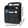 Multi-Pocket Insert Bag Lightweight Organizer Women Backpack Storage Bag multi-purpose Felt Backpack Inner Bag Bag Accessories