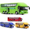 Car Bus Model Door Open Vehicle Set Double Decker Bus Bus Toy Bus Model Car Toy Long-distance Bus