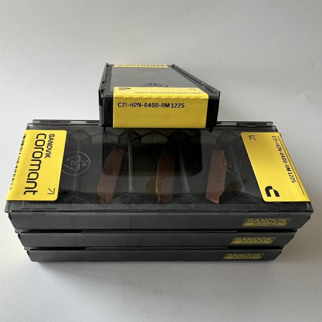 Sandvik / C2I-H2N-0400-RM 1225 / Original Swedish Hard Alloy Blade 5 Pcs