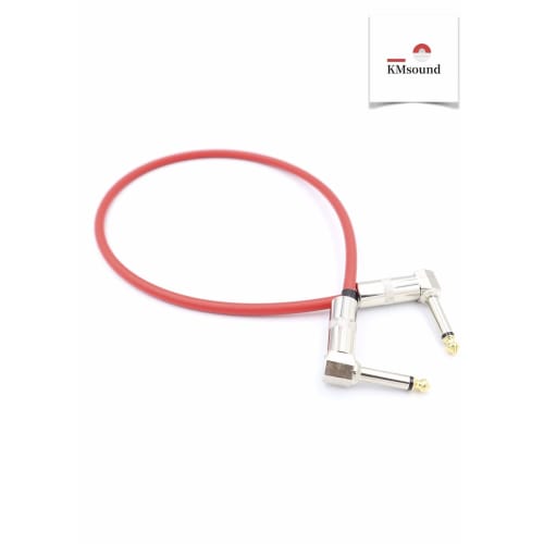 KM sound CANARE GS-6 Red Patch Cable L-L50cm Plug Made in Japan