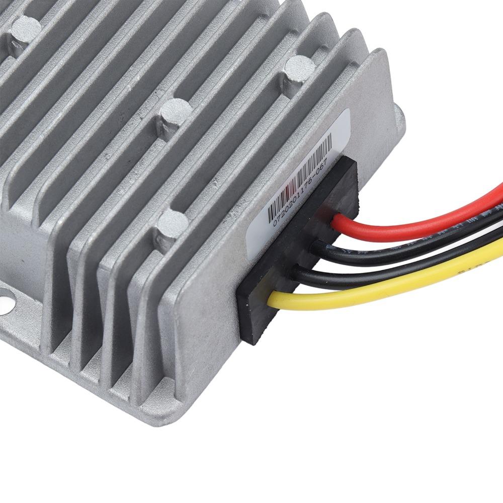 IP67 24V To 13.8V DC Converter 10A 138W Stable Output Voltage Regulator Power Converter Golf Cart