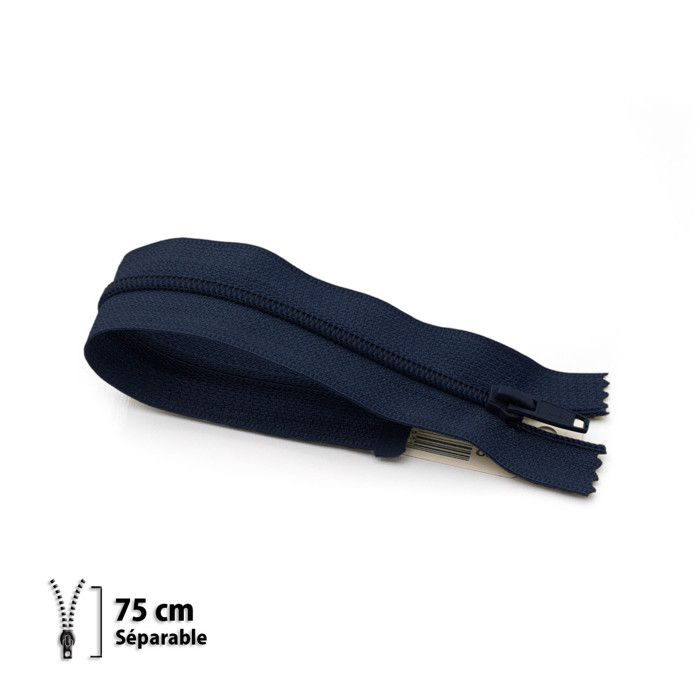 Fermeture éclair Z52 - Prestil 150 Séparable 6mm - 75 cm