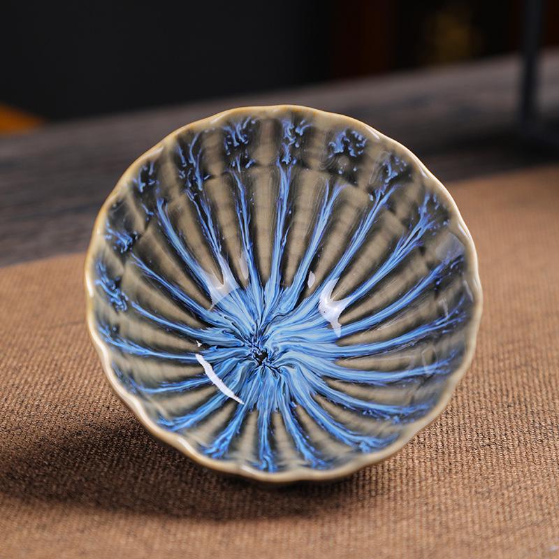 Керамическая чайная чашка Jianzhan Tenmoku ручной работы - Большая креативная чаша для дегустации Douli.