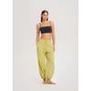 Budhi Mudra Diagonal Jogger Pants   Muted Lime  B61003apl44 G48 