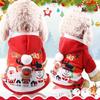 Christmas Pets Dressing Up Santa Funny Pet Clothes For Small Medium Large Dogs Winter Warm Dog Clothes Chihuahua Pug Yorkshire