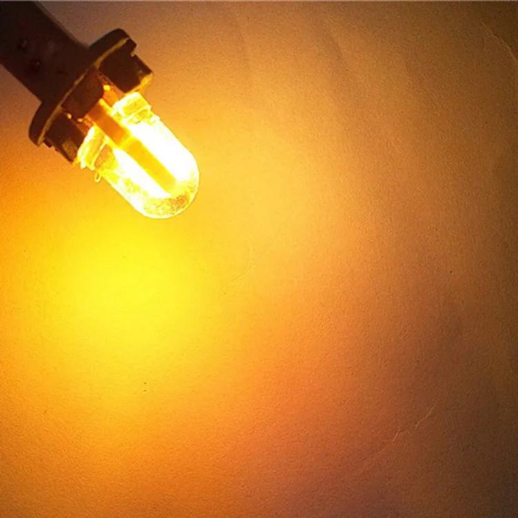 10 шт. T10 W5W светодиодная лампа Canbus без ошибок COB T10 светодиодная лампа T10 W5W светодиодная лампа белая подсветка приборов автомобильные аксессуары