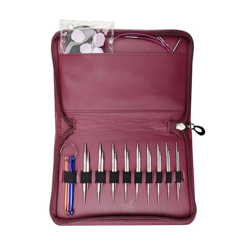 2.5-5 мм сменные спицы для вязания крючком для начинающих инструмент для вязания спицы X3UC