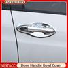 ABS хромированная внешняя дверная ручка автомобиля, наклейка на крышку чаши для Honda HRV HR-V Vezel 2014-Дверной Стайлинг