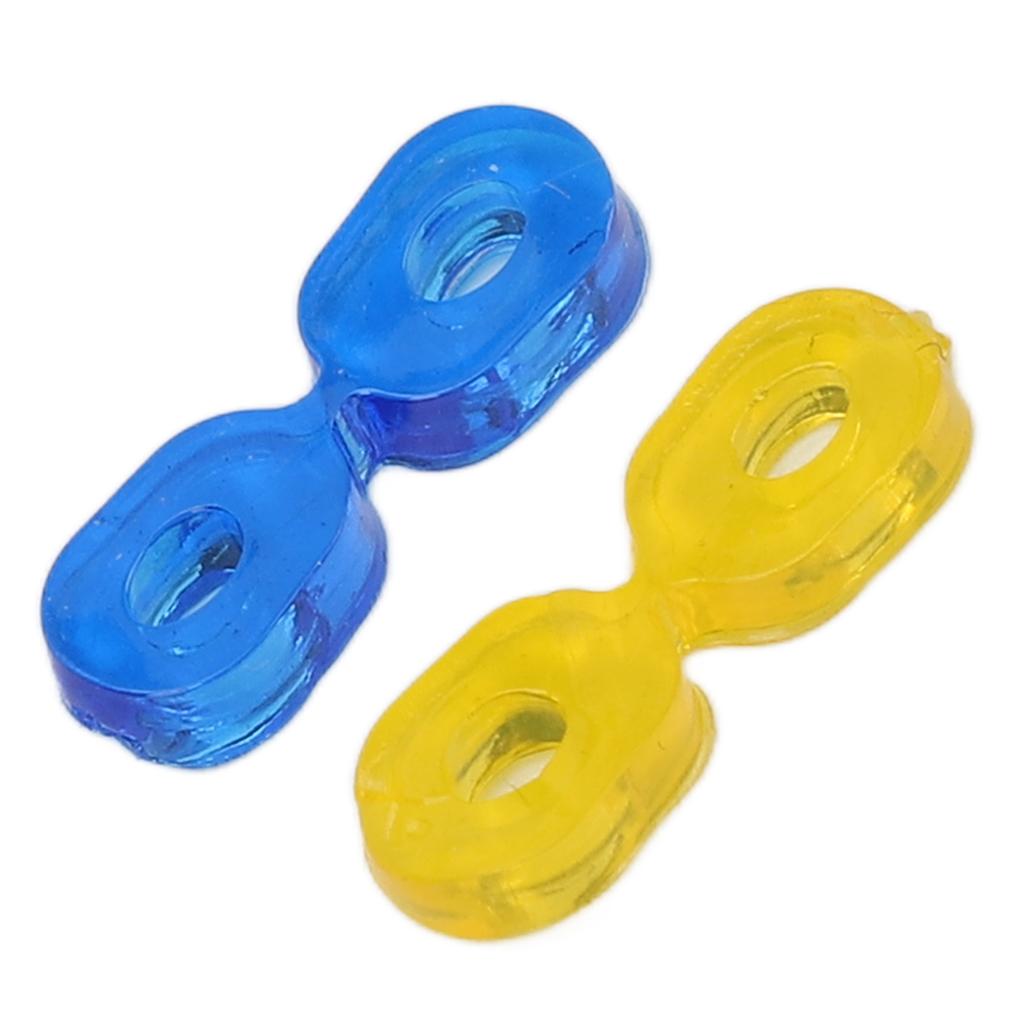 60 шт. стоматологических клиньев эластичная резина высокой прочности гигиенический сепаратор зубов фиксирующие клинья для больницы