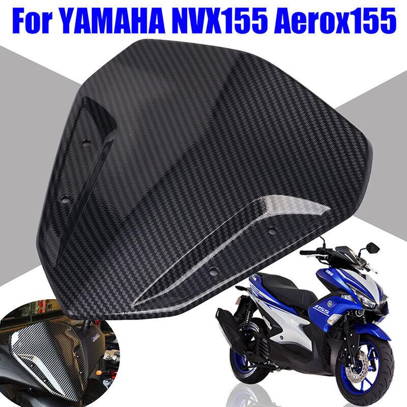 Motorcycle Windshield Windscreen Air Wind Deflector Cover Dome Viser For Yamaha Nvx155 Aerox155 Nvx 155 Aerox 155 Accessories