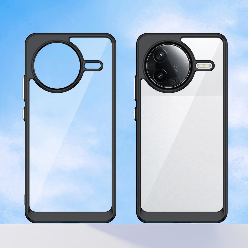 Для Poco F7 Pro Прозрачный чехол Poco F7 Pro Чехлы Обложка Coque Жесткий Полупрозрачный Мягкий ТПУ Каркас Защитный чехол для телефона Poco F7 Pro