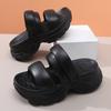 Muffin Sandals Women's EVA New Summer Outer Wear Heightened Platform Fashion Beach Cool Slippers