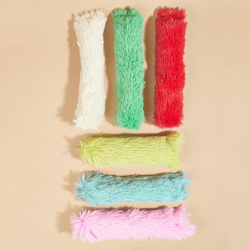 Cartoon Kitten Toy Catnip Toy for Cat Candy-Bar Shape Toy Exercise Perfect Gift with Catnip Attract Cat Toy