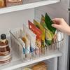 Transparent Desktop Storage Box for Kitchen Condiments Removable Spice Rack Modern Simplicity Design