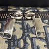 Excellent DIOR Shoulder Bag Rango 26 Oblique Jacquard 2WAY Used