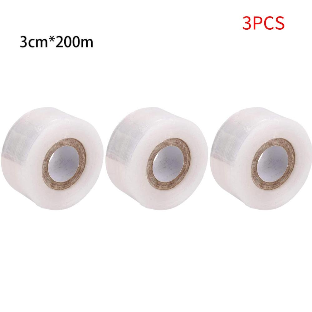 Nursery Grafting Tape Roll Stretchable Self-Adhesive Transparent Grafting Garden Plant Pruning Degradable Tape for Grafting
