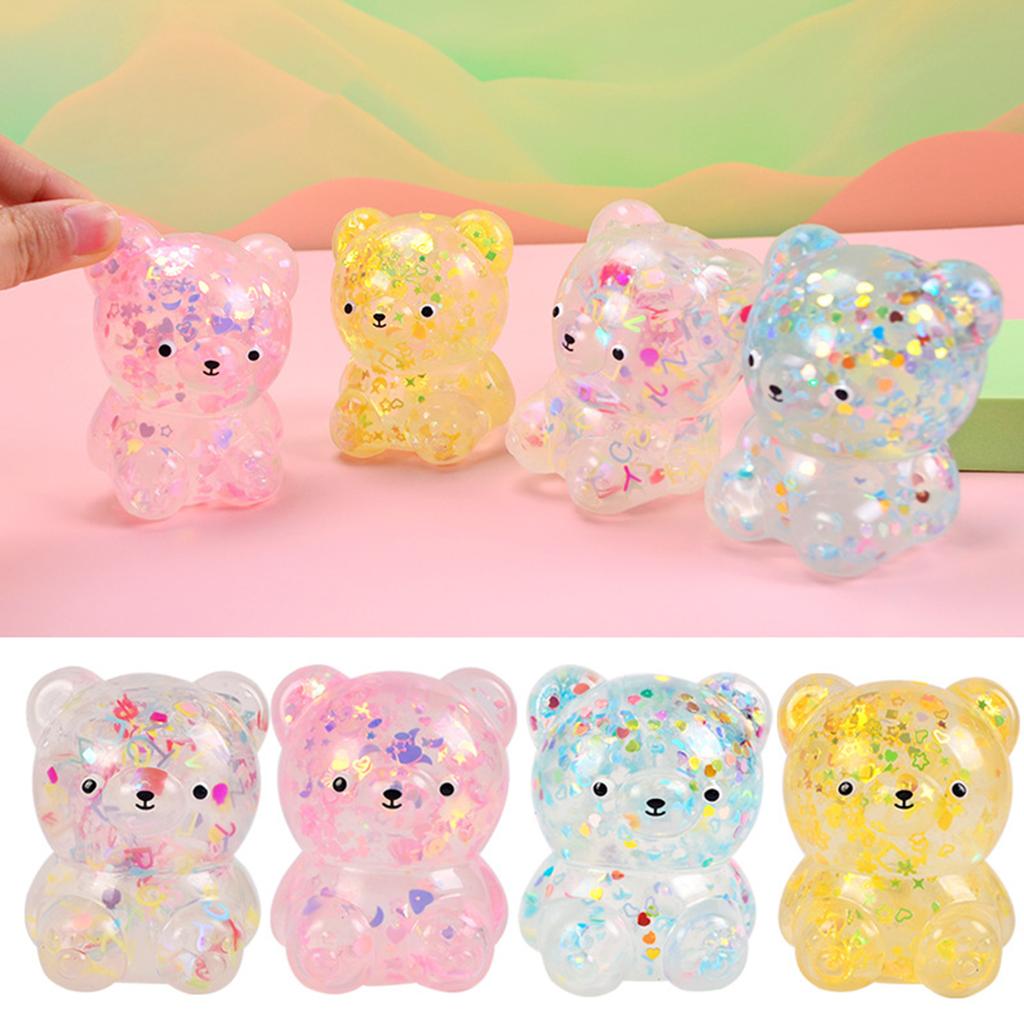 Игрушка Squeeze Fidgets TPR JellyBear Мягкие шарики для снятия стресса Игрушка для вечеринки Игрушка для снятия давления СДВГ Подарок детям