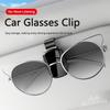 QXFA9 Car Sun Visor Glasses Storage Holder Mirror Surface Styling Accessory For BMW E93 F10 F20 F30 F40 F15 F25 F26 F31 F49 F86 M3 M5