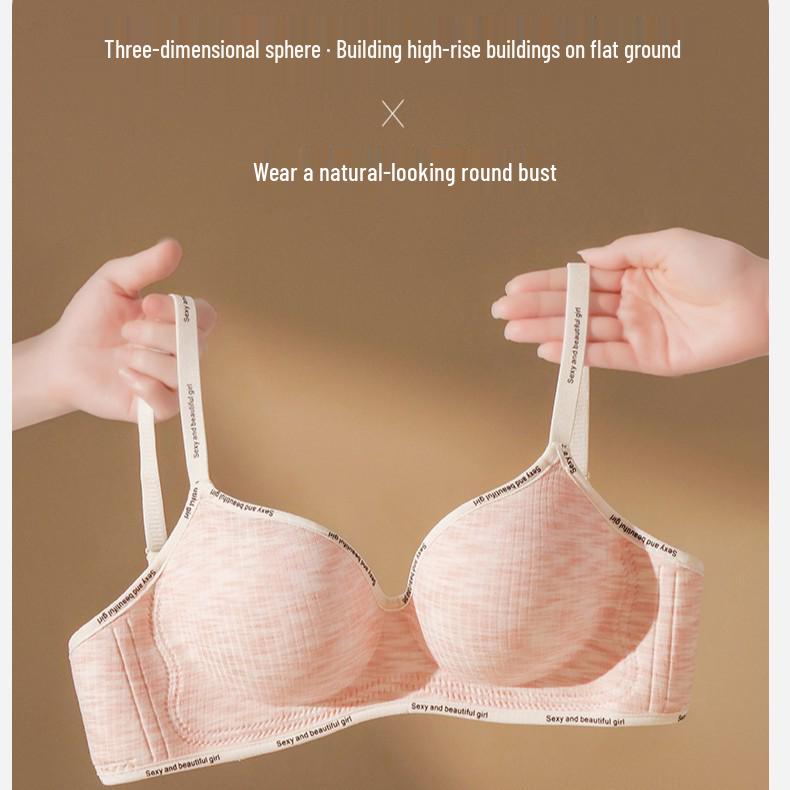 Бесшовный бюстгальтер пуш-ап для женщин: Толстый наполнитель, без косточек, боковая поддержка, против провисания для увеличения маленькой груди