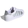 Adidas Женские кроссовки Superstar White Silver Metallic Cloud-White Grey-Two FX6048