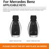AABHZ1 Car Key Case Cover Shell Fob Accessories For Mercedes Benz W204 W463 W176 W251 W205 A200 A260 A C R G Class GLA CLA GLK GLC CLS