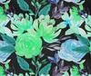 oneOone Cotton Flex Lime Green Fabric Florals Sewing Fabric By The Yard Printed Diy Clothing Sewing Supplies 40 Inch