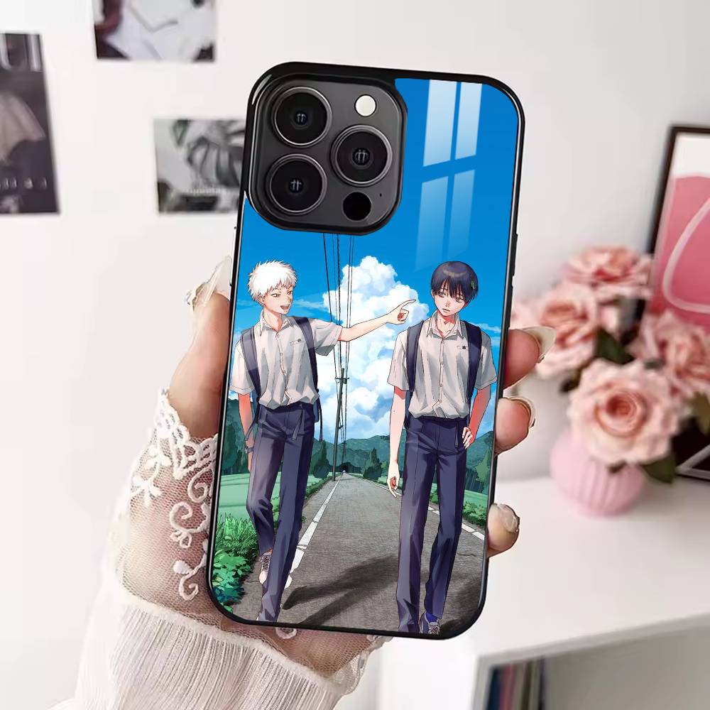 Чехол для телефона Аниме Летний Хикару Умер для iPhone 17,16,15,14,13,12,Plus,Pro,Max Для Magsafe Магнитная Беспроводная Зарядка